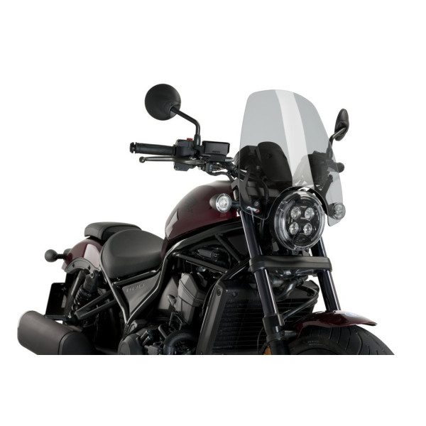 Puig Puig touring screen | light smoke | honda cmx 1100 rebel 2021>current